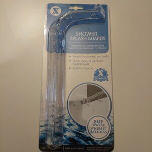 SHOWER SPLASH GUARDS-KEEPS WATER WHERE IT BELONGS-NEW